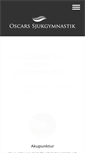 Mobile Screenshot of oscarssjukgymnastik.se